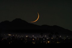Crescent Moonset