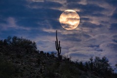 Cloudy Moonrise