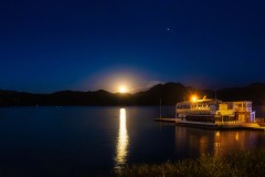 Saguaro Lake Moonrise