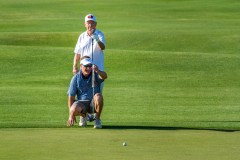 Lining Up the Putt