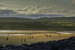 A Sliver of Light at Lahinch Strand 