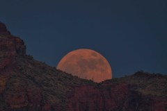 Moonrise, Red Mountain AZ