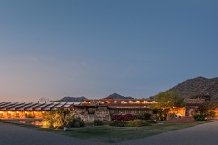 Blue Hour at Taliesin West